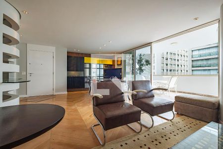 Sala de apartamento para alugar com 3 quartos, 155m² em Jardim Paulista, São Paulo