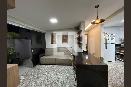 Sala de apartamento à venda com 3 quartos, 82m² em Anchieta, Belo Horizonte