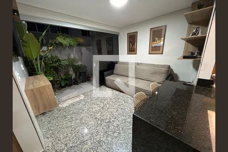 Sala de apartamento à venda com 3 quartos, 82m² em Anchieta, Belo Horizonte