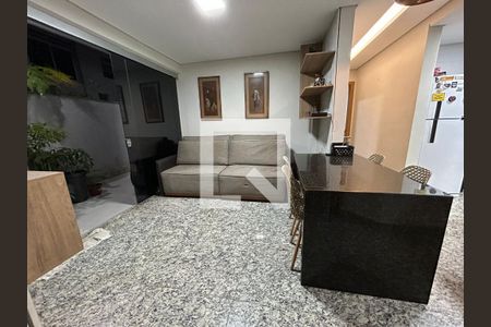 Sala de apartamento à venda com 3 quartos, 82m² em Anchieta, Belo Horizonte