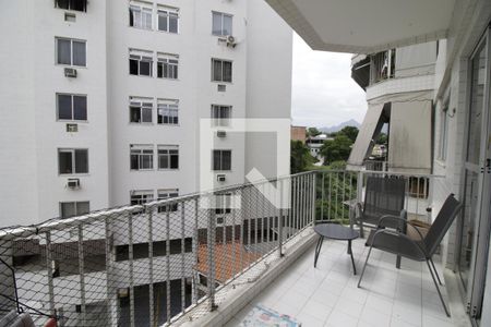 Varanda da Sala de apartamento à venda com 2 quartos, 80m² em Taquara, Rio de Janeiro