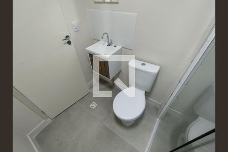 Banheiro - torneira de kitnet/studio para alugar com 1 quarto, 33m² em Cursino, São Paulo