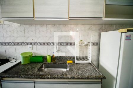 Cozinha de apartamento para alugar com 2 quartos, 80m² em Vila Tupi, Praia Grande