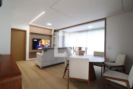 Sala de apartamento para alugar com 3 quartos, 115m² em Jardim Karaíba, Uberlândia