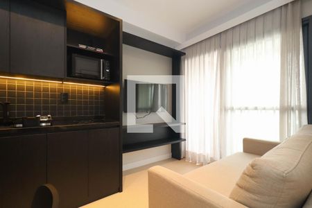 Sala/Cozinha de kitnet/studio para alugar com 1 quarto, 35m² em Jardim Paulista, São Paulo