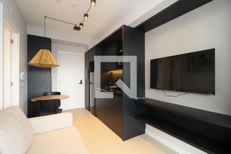 Sala/Cozinha de kitnet/studio para alugar com 1 quarto, 35m² em Jardim Paulista, São Paulo