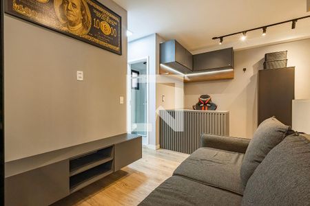 Sala/Cozinha de apartamento à venda com 2 quartos, 103m² em Pinheiros, São Paulo