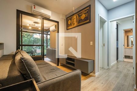 Sala/Cozinha de apartamento à venda com 2 quartos, 103m² em Pinheiros, São Paulo