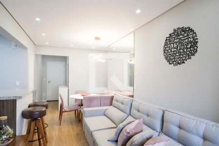 Sala de apartamento à venda com 2 quartos, 70m² em Barcelona, São Caetano do Sul