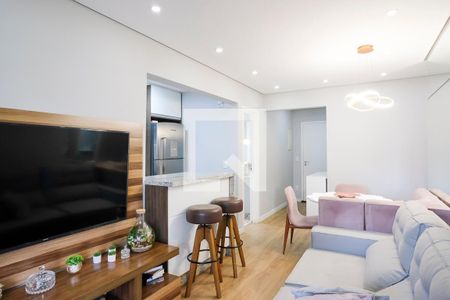 Sala de apartamento à venda com 2 quartos, 70m² em Barcelona, São Caetano do Sul