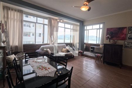 Sala de apartamento para alugar com 1 quarto, 80m² em Aparecida, Santos