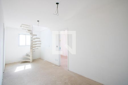 Sala 1 de apartamento à venda com 3 quartos, 108m² em Jardim Cristiane, Santo André