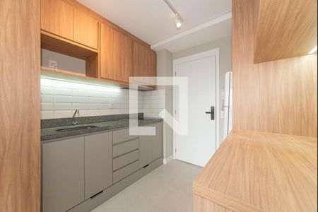 Cozinha de apartamento à venda com 1 quarto, 30m² em Vila Cordeiro, São Paulo