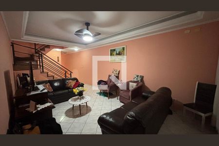 Sala de casa à venda com 3 quartos, 393m² em Parque Sao Vicente, Santo André