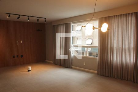 Sala de apartamento para alugar com 4 quartos, 175m² em Gonzaga, Santos