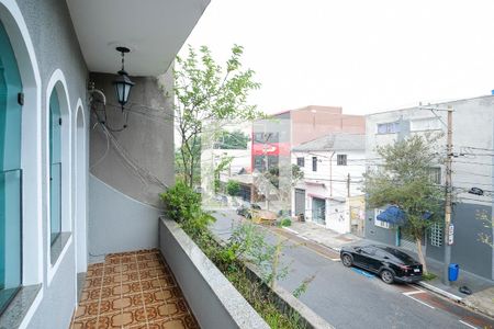 Varanda da sala de casa à venda com 2 quartos, 254m² em Barcelona, São Caetano do Sul