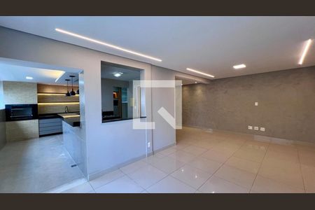 sala  de apartamento à venda com 2 quartos, 90m² em Buritis, Belo Horizonte