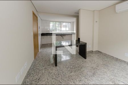 Sala de apartamento à venda com 2 quartos, 69m² em Anchieta, Belo Horizonte