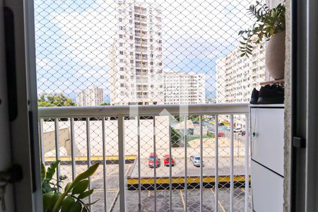 Varanda da Sala de apartamento à venda com 2 quartos, 51m² em Del Castilho, Rio de Janeiro