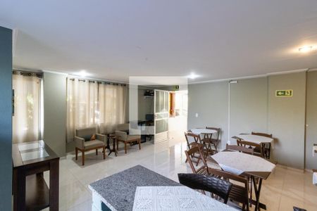 Área comum - Salão de festas de apartamento à venda com 2 quartos, 124m² em Cristal, Porto Alegre