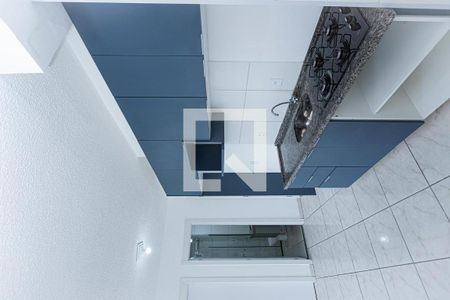 Sala, cozinha e área de serviço de apartamento para alugar com 2 quartos, 39m² em Vila Pirituba, São Paulo