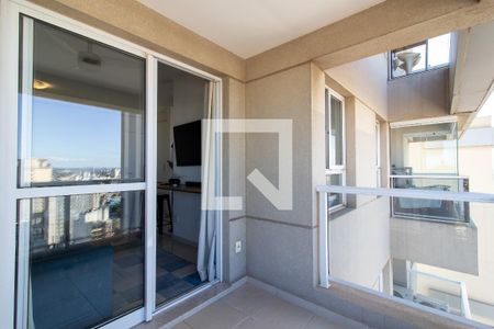 Varanda de apartamento à venda com 1 quarto, 42m² em Bosque, Campinas