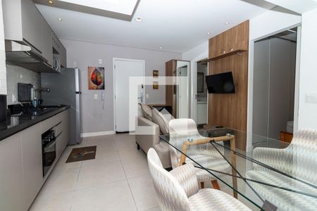 Sala de apartamento para alugar com 1 quarto, 35m² em Água Branca, São Paulo