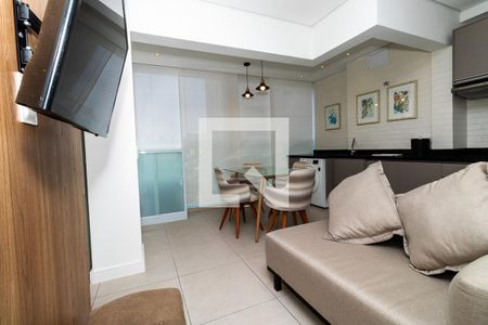 Sala de apartamento para alugar com 1 quarto, 35m² em Água Branca, São Paulo