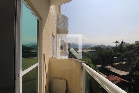 Sala - Varanda de apartamento à venda com 2 quartos, 55m² em Taquara, Rio de Janeiro