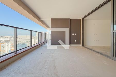 Varanda da Sala de apartamento à venda com 3 quartos, 146m² em Vila Mariana, São Paulo