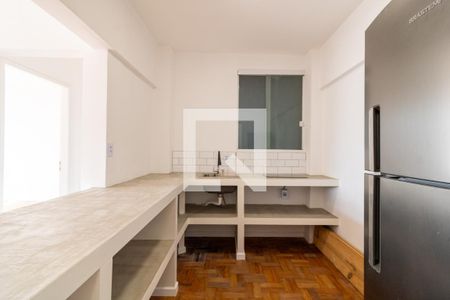 Cozinha de apartamento para alugar com 1 quarto, 44m² em Centro Histórico, Porto Alegre