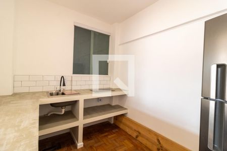 Cozinha de apartamento para alugar com 1 quarto, 44m² em Centro Histórico, Porto Alegre
