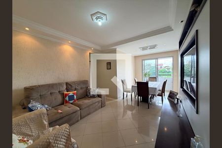 Sala de apartamento à venda com 3 quartos, 76m² em Vila Amélia, São Paulo