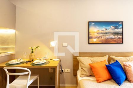 Sala/Quarto de apartamento à venda com 1 quarto, 25m² em Jardim Paulista, São Paulo