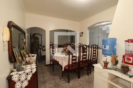 Sala de Jantar de casa à venda com 3 quartos, 250m² em Jardim Itapoan, Santo André