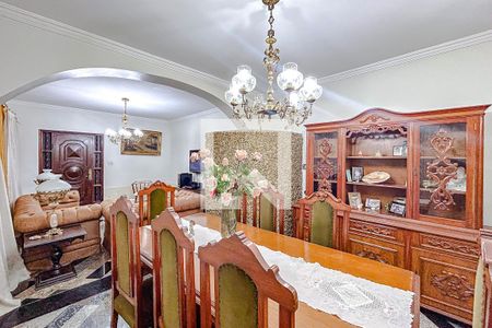 Sala de Jantar de casa à venda com 5 quartos, 500m² em Chácara Santo Antônio (zona Leste), São Paulo
