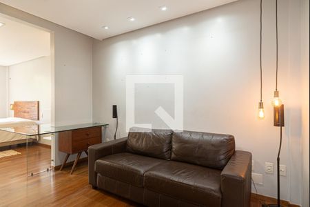 Sala de apartamento à venda com 1 quarto, 35m² em Bela Vista, São Paulo