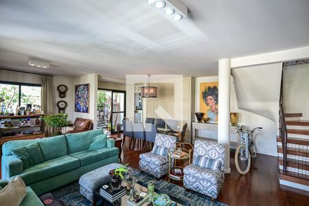 Sala de apartamento para alugar com 4 quartos, 232m² em Vila Andrade, São Paulo