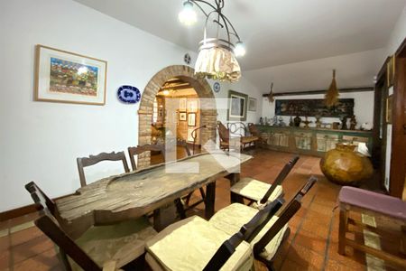 Sala de Jantar de casa à venda com 3 quartos, 310m² em Santo Antônio, Belo Horizonte