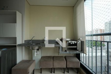 Varanda gourmet de apartamento para alugar com 2 quartos, 72m² em Cambuci, São Paulo