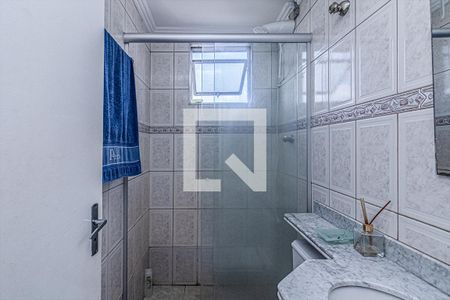 banheiro social_2 de apartamento para alugar com 2 quartos, 58m² em Jardim Celeste, São Paulo