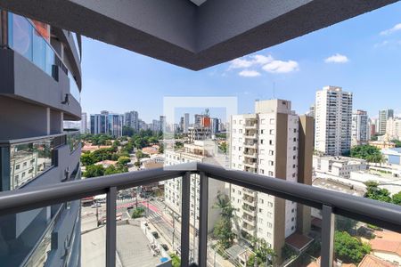 Varanda da Sala de apartamento à venda com 2 quartos, 107m² em Jardim das Acacias, São Paulo