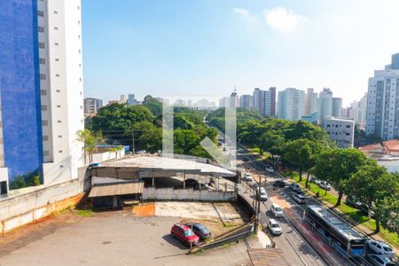 Vista da Sacada da Sala/Cozinha de kitnet/studio para alugar com 1 quarto, 27m² em Vila Guarani (zona Sul), São Paulo
