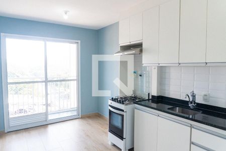 Sala/Cozinha de kitnet/studio para alugar com 1 quarto, 27m² em Vila Guarani (zona Sul), São Paulo