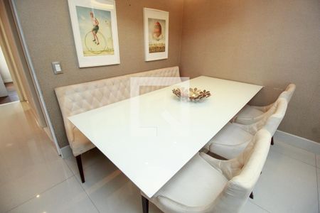 Sala de Jantar de apartamento à venda com 3 quartos, 115m² em Vila Valparaíso, Santo André