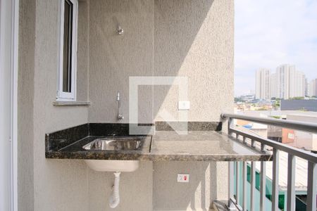 Varanda de apartamento para alugar com 1 quarto, 40m² em Chácara Califórnia, São Paulo