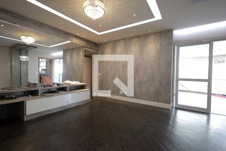 Sala de apartamento para alugar com 3 quartos, 126m² em Vila Scarpelli, Santo André