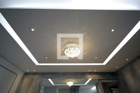 Sala de apartamento para alugar com 3 quartos, 126m² em Vila Scarpelli, Santo André