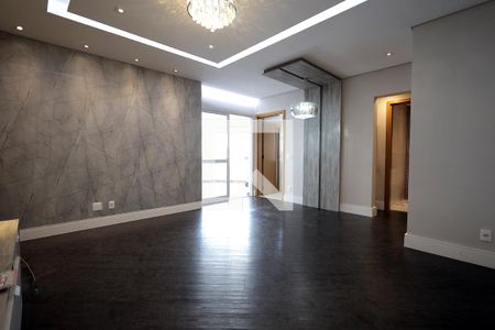 Sala de apartamento para alugar com 3 quartos, 126m² em Vila Scarpelli, Santo André