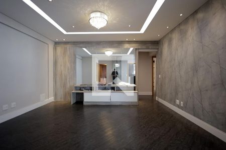 Sala de apartamento para alugar com 3 quartos, 126m² em Vila Scarpelli, Santo André